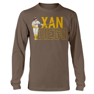 XAN DIEGO SWING SHIRT Xander Bogaerts, San Diego Padres Longsleeve