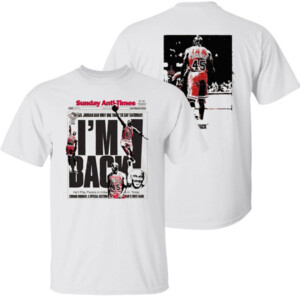 I'm Back Michael Jordan Shirt Jalen Hurts, Philadelphia Eagles, Zion Williamson, New Orleans Pelicans copy