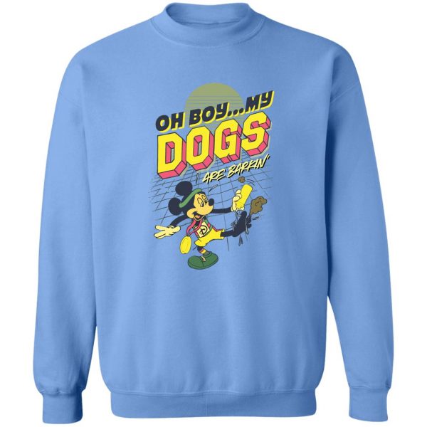 Mickey Mouse - Oh Boy My Dogs Are Barking Disney Shirt Disney, Run
