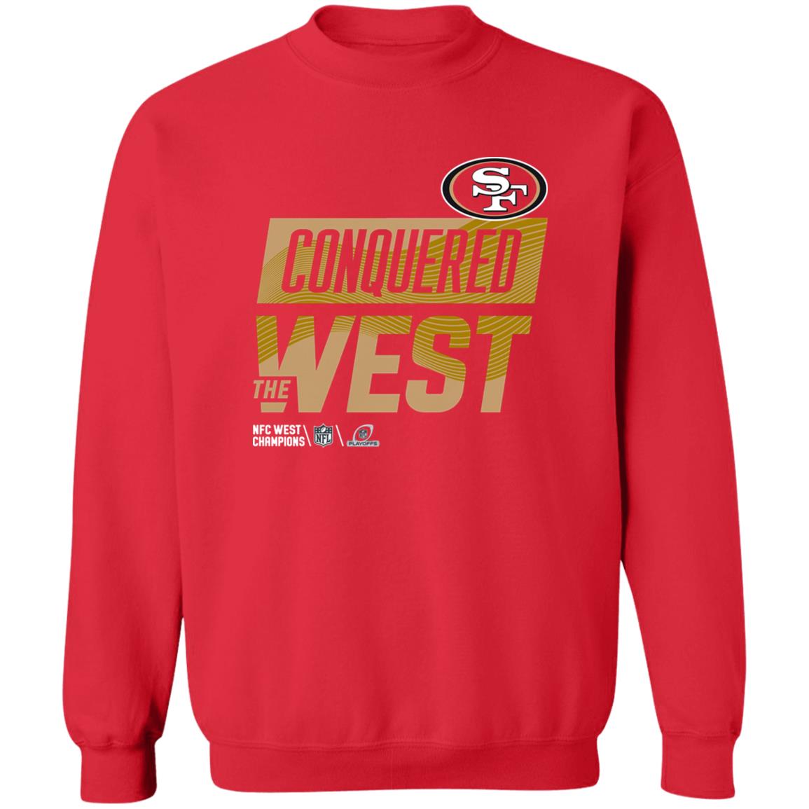 CONQUERED THE EAST SHIRT 2022 NFC West Division Champions, San Francisco  49ers - Ellieshirt