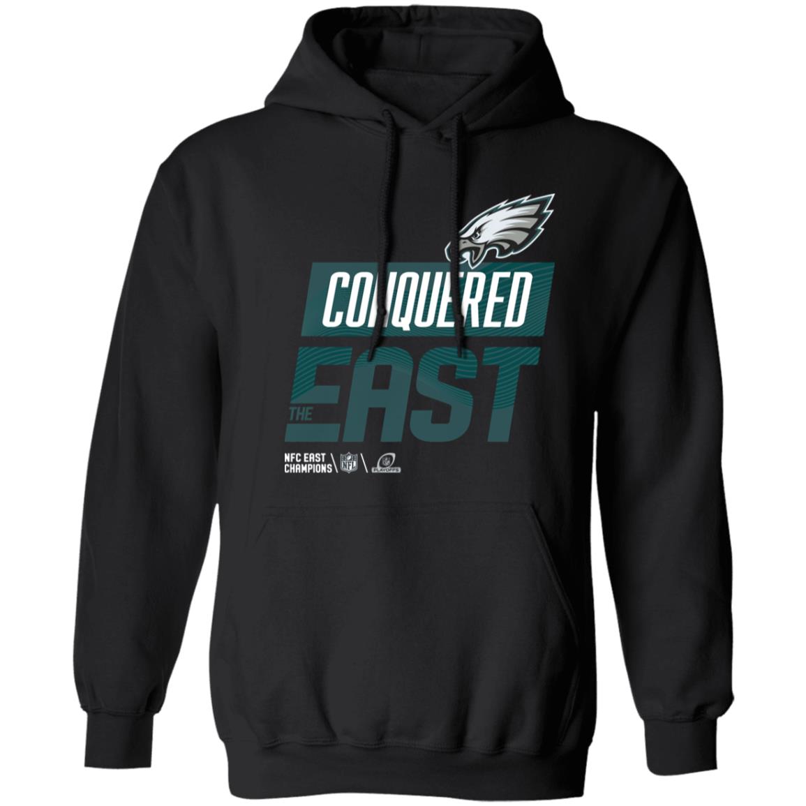 Premium Eagles conquered the east nfc east champions shirt, hoodie