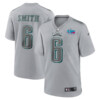 DeVonta Smith Philadelphia Eagles Nike Super Bowl LVII Patch Atmosphere Fashion Game Jersey