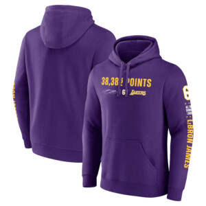 LeBron James Los Angeles Lakers NBA All Time Scoring Record Hoodie