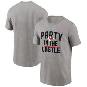 PARTY IN THE CASTLE SHIRT Kansas City Chiefs Super Bowl LVII Champions Celebration Parade