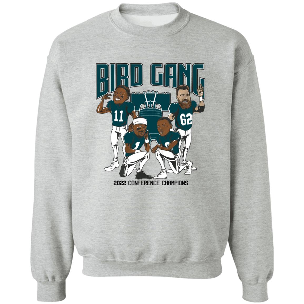 Philadelphia Eagles Bird Gang Hurts & Smith & Brown & Kelce 2022