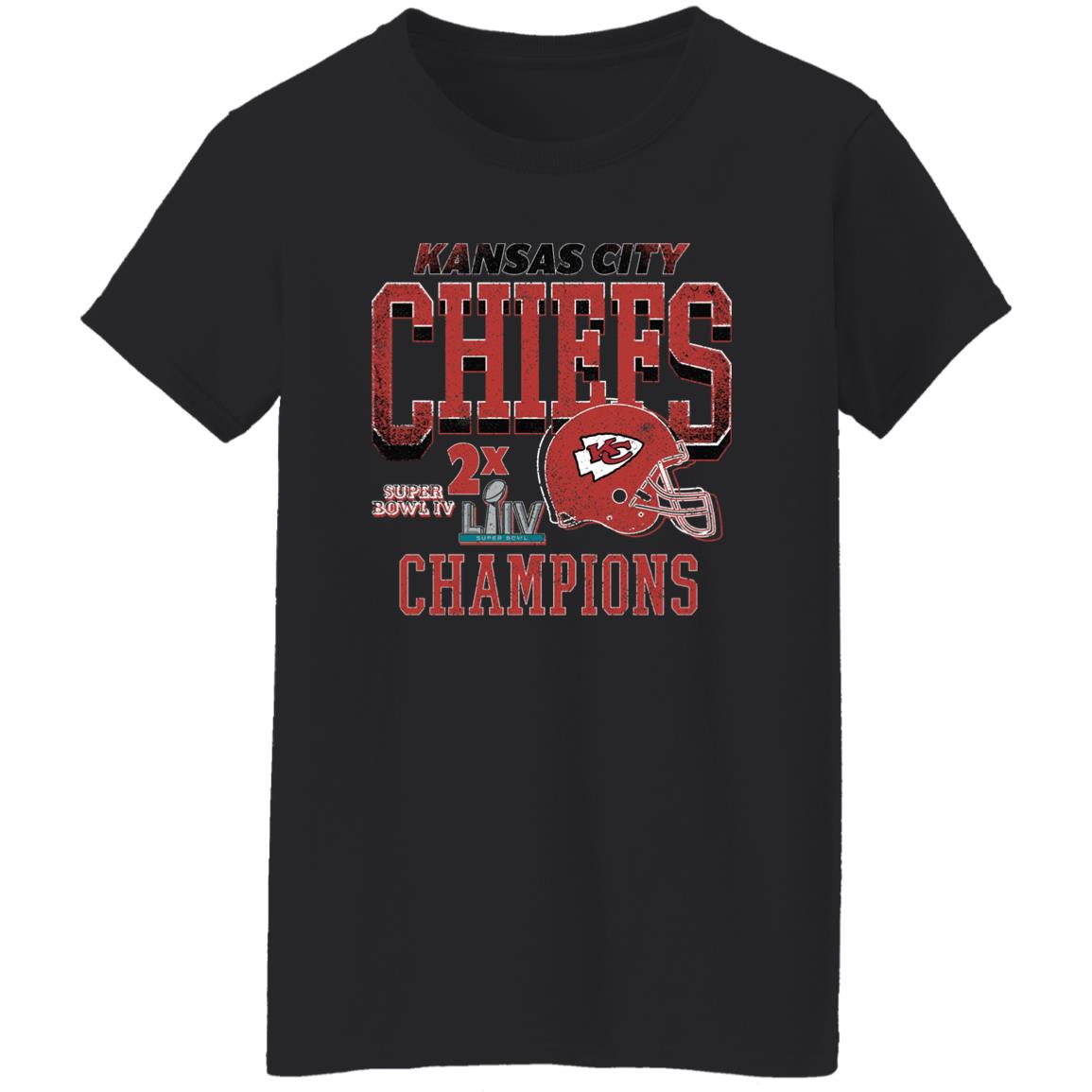 Kansas City Chiefs Super Bowl LIV Champions T-Shirt - Ellieshirt