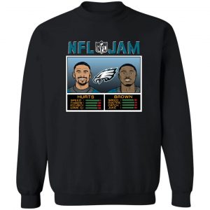 NFL Jam Eagles Shirt Jalen Hurts And A.J. Brown, Philadelphia Eagles -  Ellieshirt