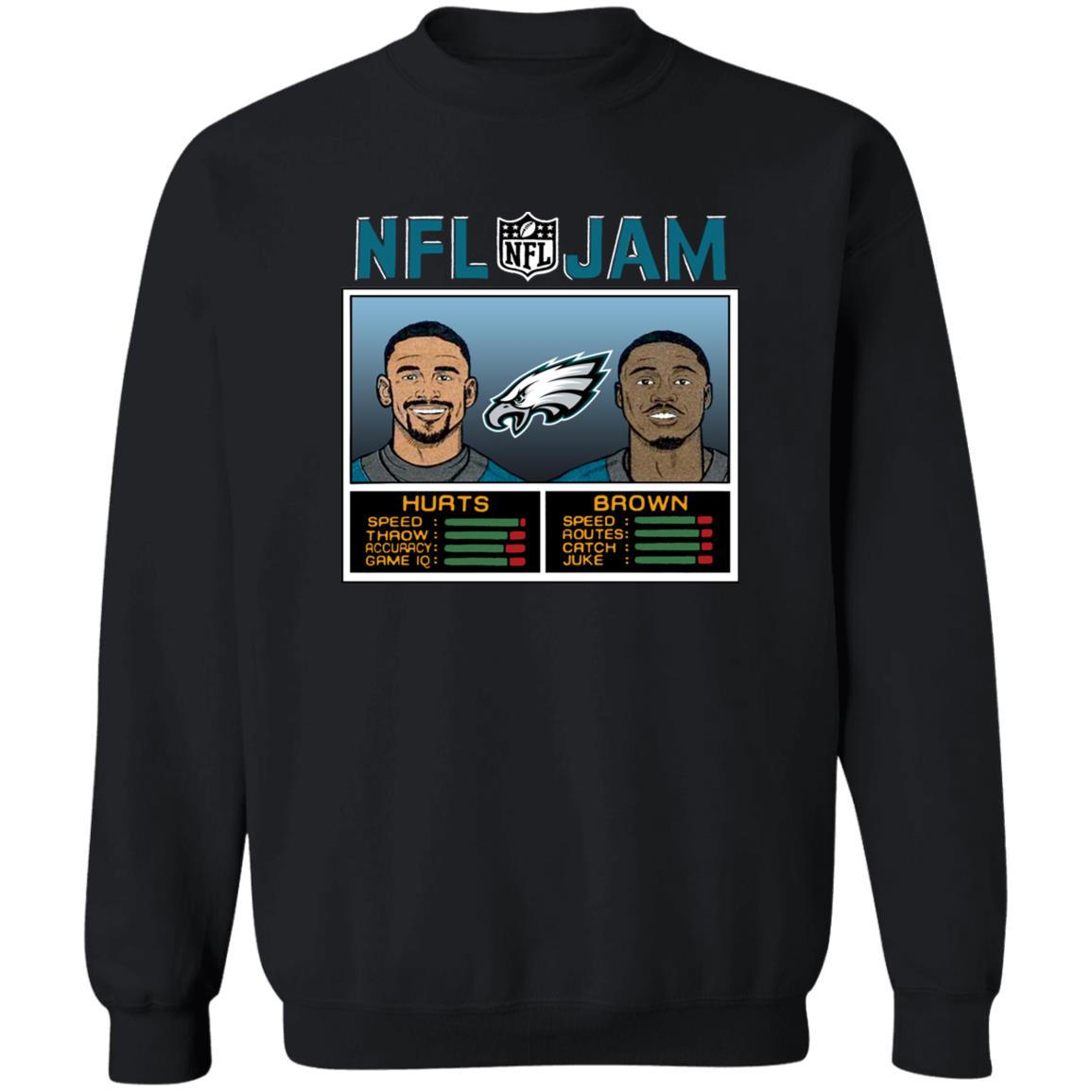 NFL Jam Eagles Shirt Jalen Hurts And A.J. Brown, Philadelphia