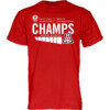 Arizona Wildcats 2023 PAC 12 Men's Basketball Conference Tournament Champions Locker Room T Shirt
