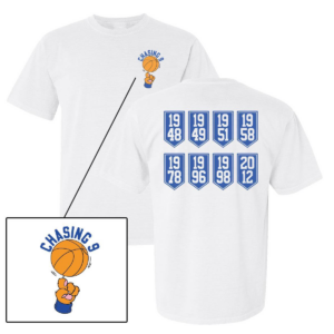 CHASING 9 8 TIMES CHAMPION SHIRT Kentucky Wildcats