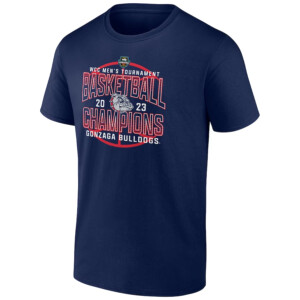 Gonzaga Bulldogs 2023 WCC Men's Basketball Conference Tournament Champions T Shirt