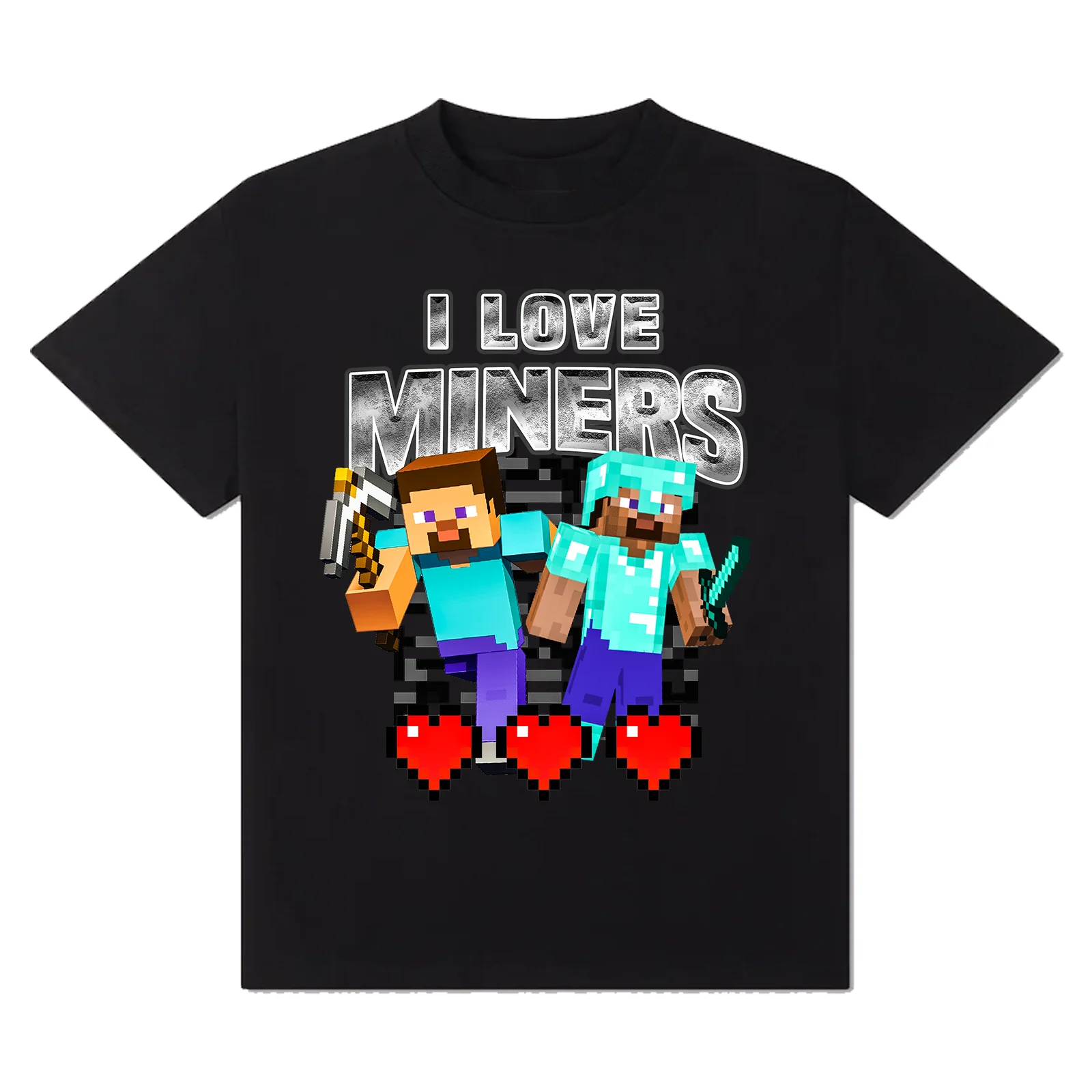 I Love Miners Shirt Minecraft - Ellieshirt