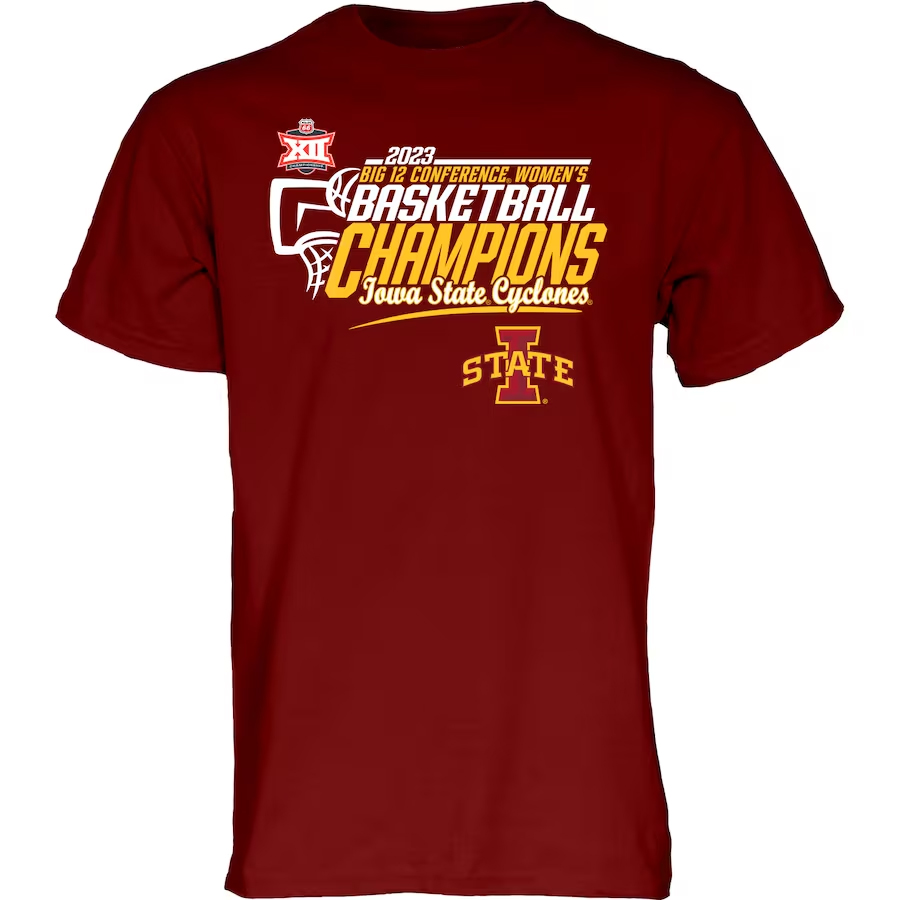 Iowa State Cyclones 2023 Big 12 Women's Basketball Conference ...