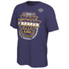 LSU Tigers 2023 NCAA Women's Basketball Tournament March Madness Final Four Regional Champions Locker Room T Shirt