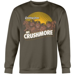 MT. CRUSHMORE 2023 SHIRT San Diego Padres Crewneck