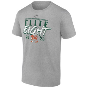 Miami Hurricanes 2023 NCAA Men's Basketball Tournament March Madness Elite Eight Team Shirt