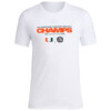 Miami Hurricanes 2023 NCAA Men's Basketball Tournament March Madness Final Four Regional Champions Locker Room T Shirt