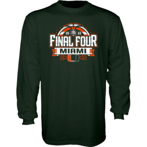 Miami Hurricanes 2023 NCAA Men's Basketball Tournament March Madness Final Four Shirt