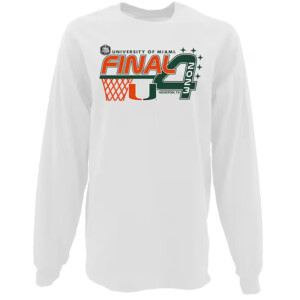 Miami Hurricanes Women's 2023 NCAA Men's Basketball Tournament March Madness Final Four Shirt