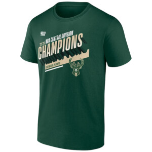 Milwaukee Bucks 2023 Central Division Champions Locker Room T Shirt