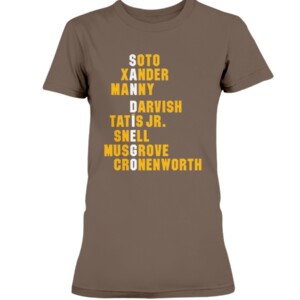 SAN DIEGO NAMES SHIRT San Diego Padres 1