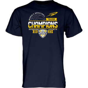Toledo Rockets 2023 MAC Women's College Basketball Conference Tournament Champions T Shirt