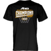VCU Rams 2023 Atlantic 10 Men's Basketball Conference Tournament Champions Locker Room T Shirt