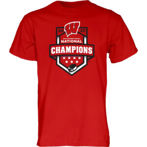 Wisconsin Badgers 2023 NCAA Frozen Four Women's Ice Hockey Tournament National Champions T Shirt