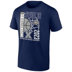 Xavier Musketeers 2023 NCAA Men's Basketball Tournament March Madness Sweet 16 T Shirt