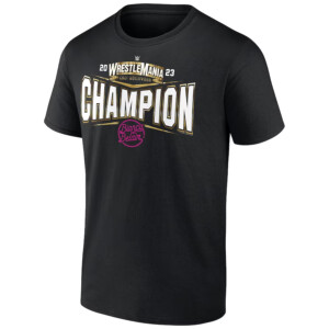 Bianca Belair 2023 WrestleMania Goes Hollywood Champion T Shirt