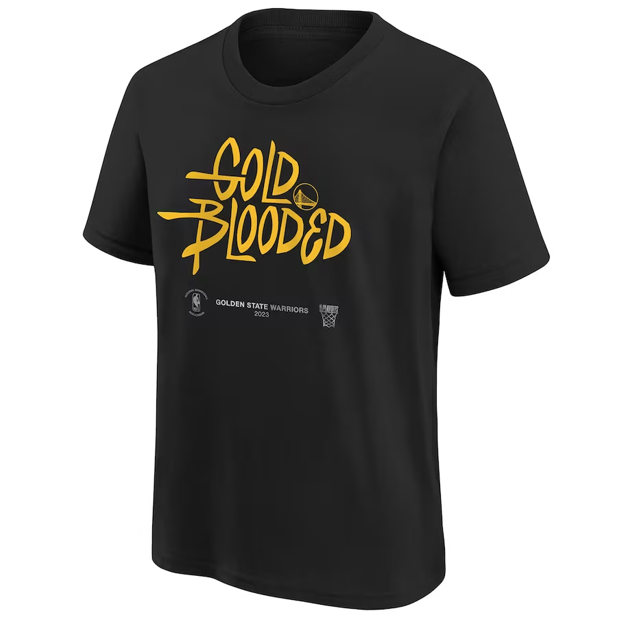 Gold Blooded Warriors Shirt Golden State Warriors 2023 NBA Playoffs Gold Blooded Warriors Shirt Golden State Warriors 2023 NBA Playoffs