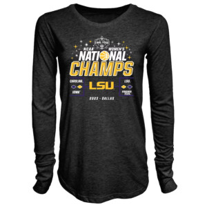 LSU Tigers Women's 2023 NCAA Women’s Basketball National Champions Shirt