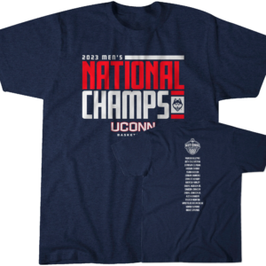 NATIONAL CHAMPS ROSTER SHIRT Uconn Basketball, Connecticut Huskies