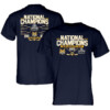 Quinnipiac Bobcats 2023 NCAA Men's Ice Hockey National Champions Bracket T Shirt