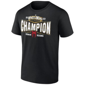 Roman Reigns 2023 WrestleMania Goes Hollywood Champion T Shirt