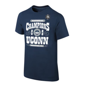 UConn Huskies 2023 NCAA Men’s Basketball National Champions Celebration T Shirt