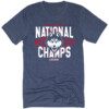 UConn Huskies 2023 NCAA Men's Basketball National Champions Tee Shirt