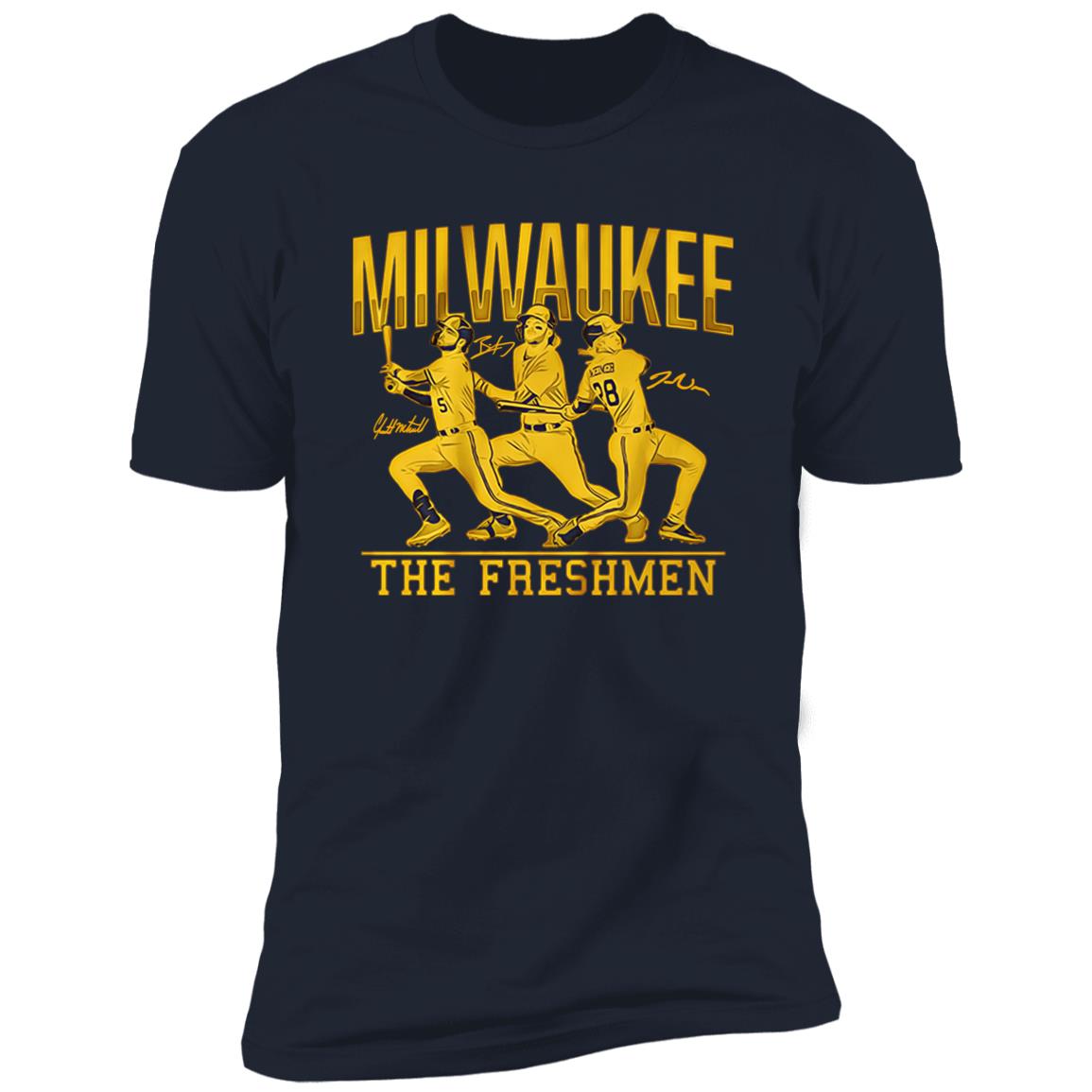 The Freshmen Milwaukee Brewers Brice Turang Joey Wiemer Garrett Mitchell  Shirt, hoodie, sweater and long sleeve