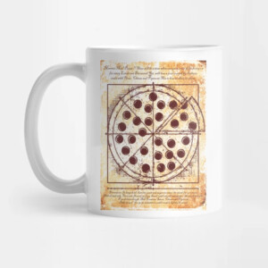 Cool Tees Da Vinci Pizza Perfect Division Mug