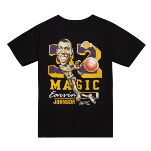 Magic Johnson Caricature Shirt Los Angeles Lakers
