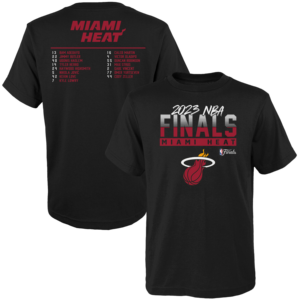 Miami Heat 2023 NBA Finals Roster T Shirt