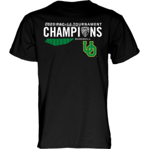 Oregon Ducks 2023 PAC 12 Baseball Conference Tournament Champions T Shirt