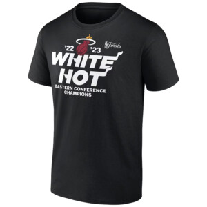 WHITE HOT SHIRT Miami Heat 2023 Eastern Conference Champions