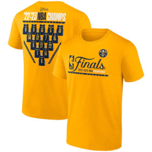 Denver Nuggets 2023 NBA Finals Champions Jersey Roster T Shirt