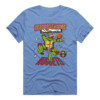 Denver Nuggets 2023 NBA Finals Champions NBA x Teenage Mutant Ninja Turtles T Shirt Light Blue