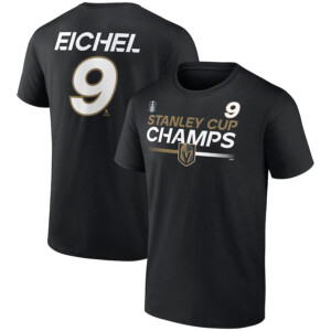 Jack Eichel Vegas Golden Knights 2023 Stanley Cup Champions Name & Number T Shirt