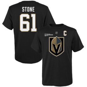 Mark Stone Vegas Golden Knights 2023 Stanley Cup Champions Name & Number Shirt