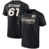 Mark Stone Vegas Golden Knights 2023 Stanley Cup Champions Name & Number T Shirt