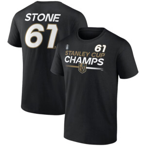 Mark Stone Vegas Golden Knights 2023 Stanley Cup Champions Name & Number T Shirt