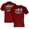 Oklahoma Sooners 2023 NCAA Softball Women's College World Series Champions Schedule T Shirt
